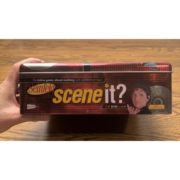 Seinfeld Scene It? Deluxe DVD Trivia Game in Metal - Picture 3 of 13